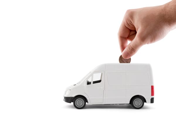 Transporter mit Münze